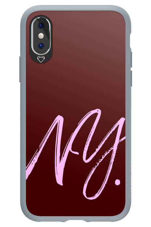 (Dark Blush) NY 2.0 - Apple iPhone X
