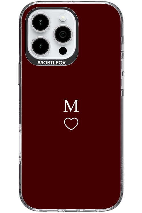 M Burgundia 2.0 - Apple iPhone 16 Pro Max