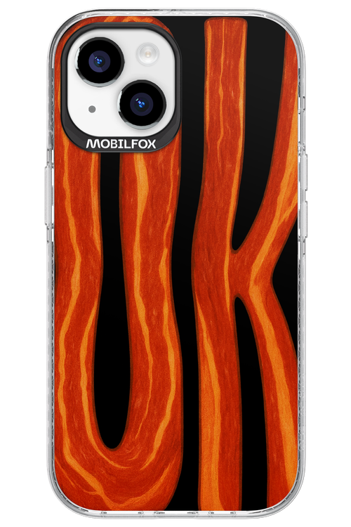 OK (Black-Red) - Apple iPhone 15