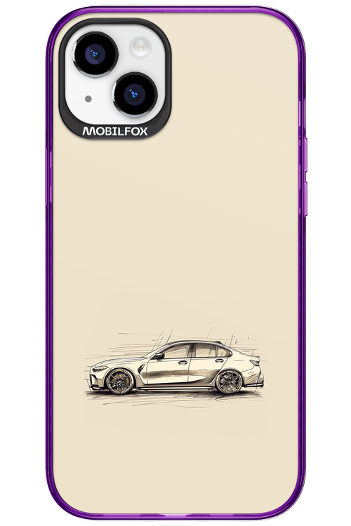 Sketch Car 2.0 - Apple iPhone 15 Plus