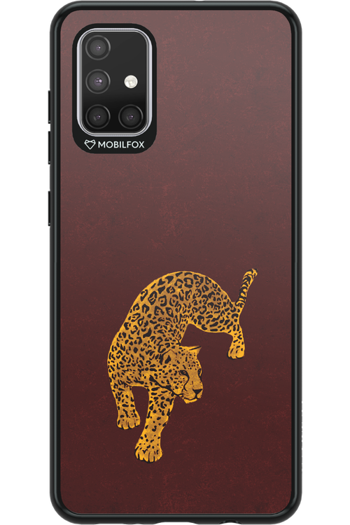Burgundy Leopard - Samsung Galaxy A71