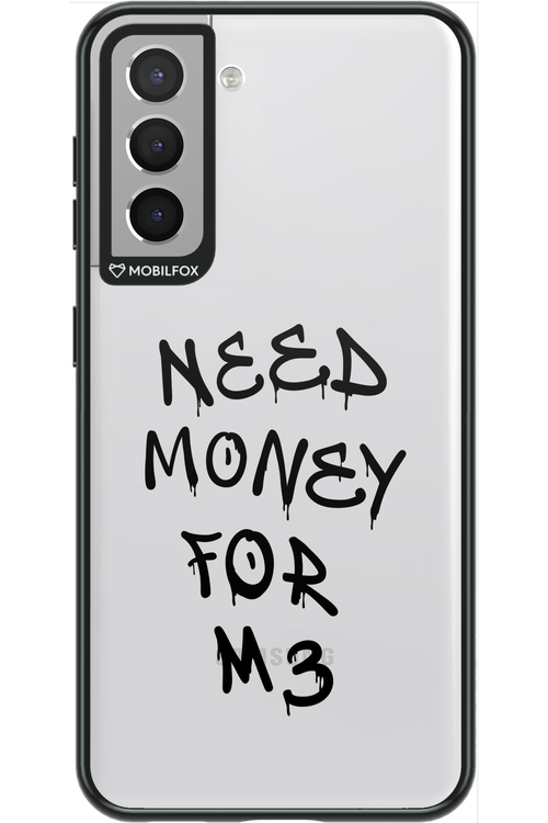 Need M3 Transparent Black - Samsung Galaxy S21