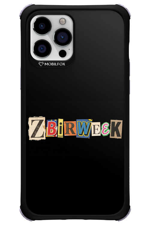 Zbirweek (black) 2.0 - Apple iPhone 12 Pro Max