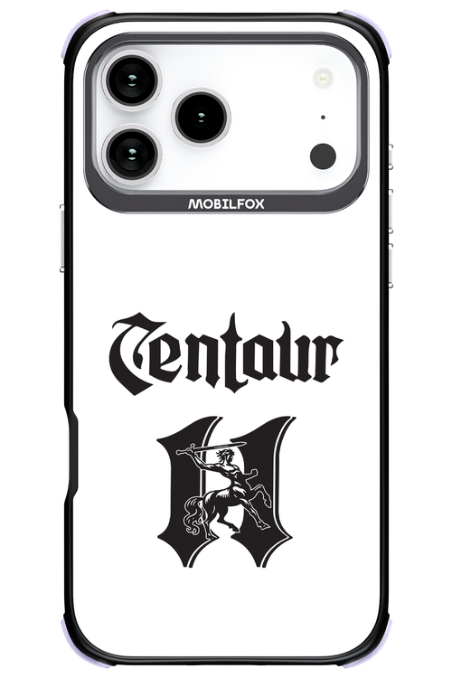 Centaur Logo White 2.0 - Apple iPhone 17 Pro Max