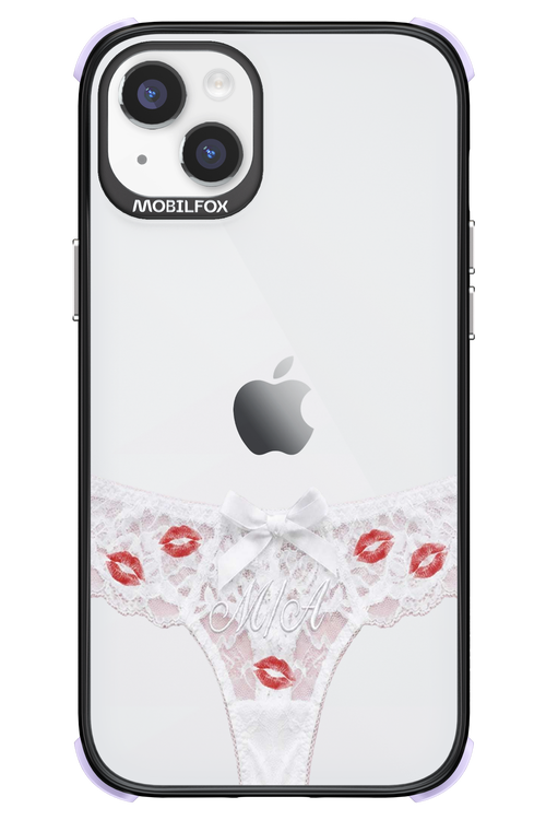 White Panties Transparent 2.0 - Apple iPhone 14 Plus