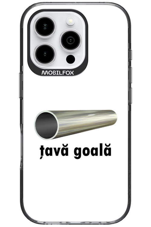 Țavă Goală White - Apple iPhone 16 Pro