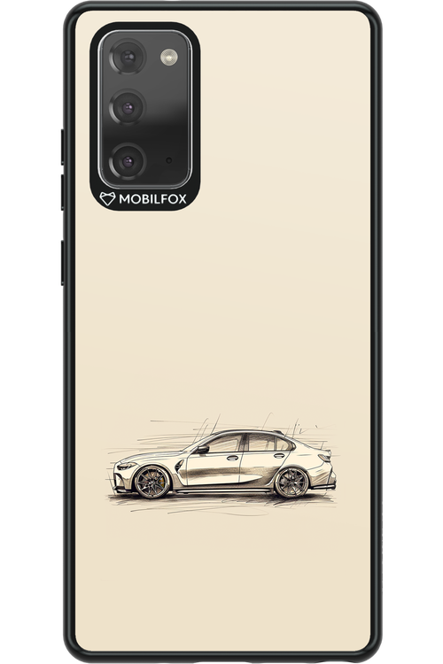 Sketch Car - Samsung Galaxy Note 20