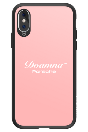 Doamna Porsche (pink) - Apple iPhone X