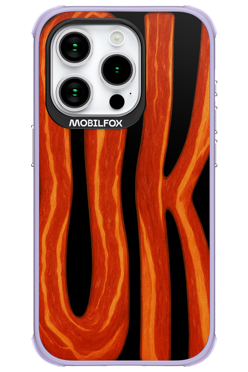 OK (Black-Red) - Apple iPhone 15 Pro