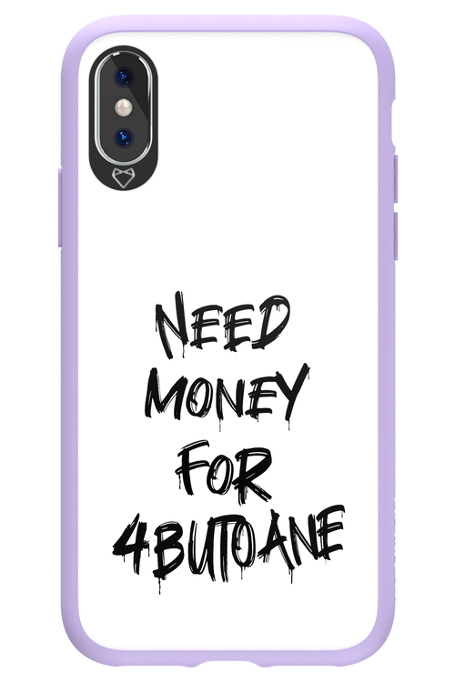 Need Money For Butoane Black - Apple iPhone X