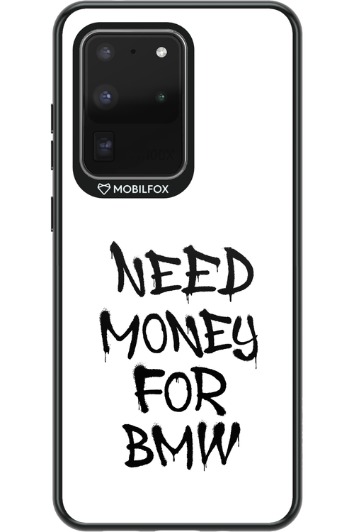 Need Money For BMW Black - Samsung Galaxy S20 Ultra 5G