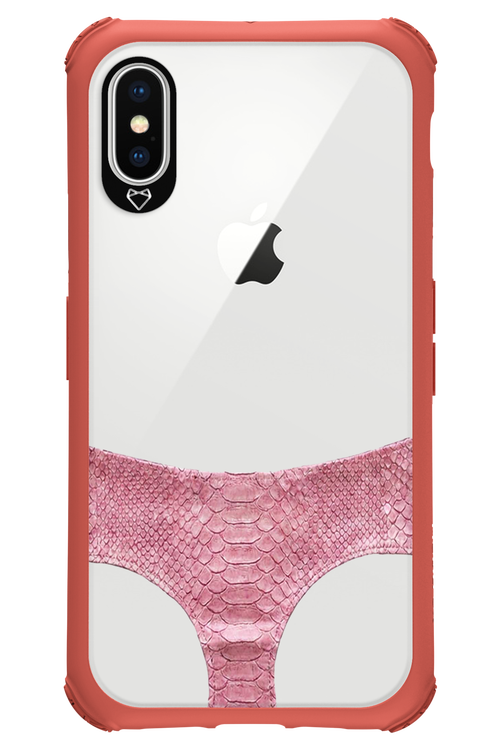 Snake Leather Panties Transparent 2.0 - Apple iPhone X