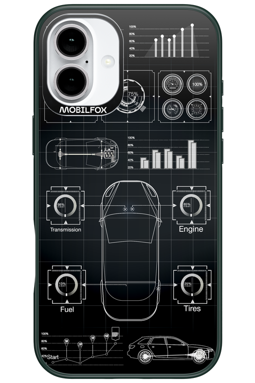 Cyber Grid 2.0 - Apple iPhone 16 Plus