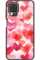 Water Painted Heart - Samsung Galaxy A12