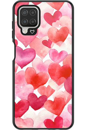 Water Painted Heart - Samsung Galaxy A12