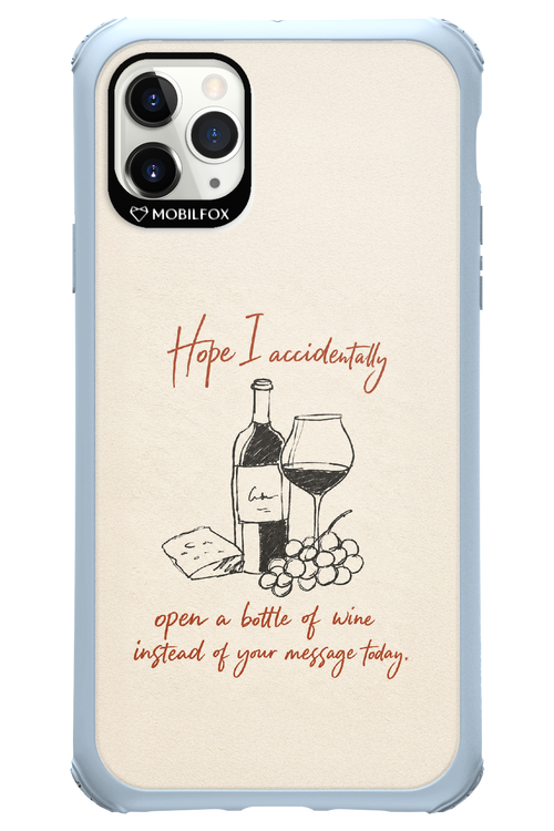 Bottle of wine 2.0 - Apple iPhone 11 Pro Max