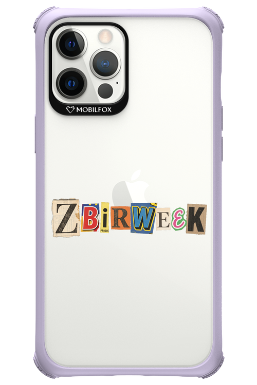 Zbirweek (transparent) 2.0 - Apple iPhone 12 Pro Max