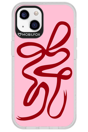 Burgundy Bow - Apple iPhone 13