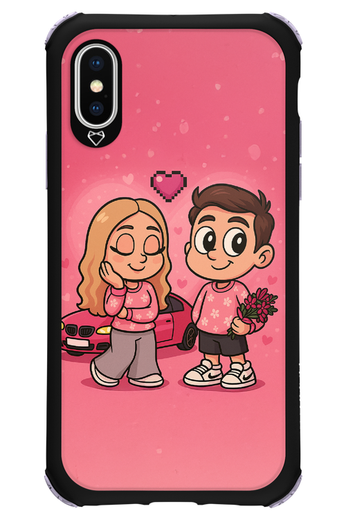 Pink Amour 2.0 - Apple iPhone X