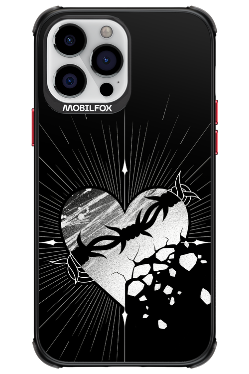 Fehér Szív - Apple iPhone 13 Pro Max