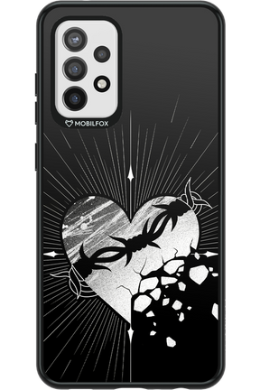 Fehér Szív - Samsung Galaxy A72