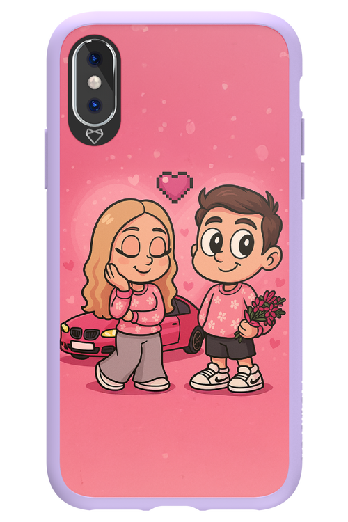 Pink Amour 2.0 - Apple iPhone XS