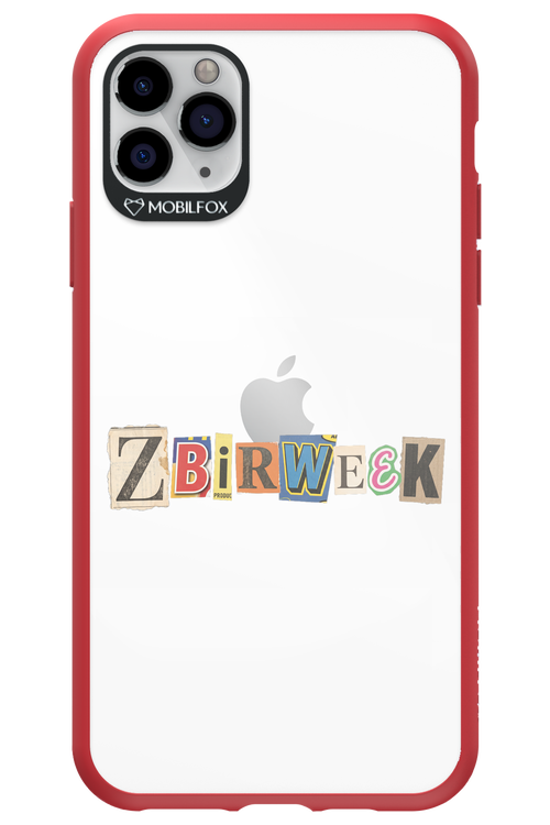 Zbirweek (transparent) 2.0 - Apple iPhone 11 Pro Max