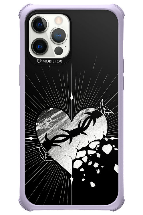 Fehér Szív - Apple iPhone 12 Pro Max