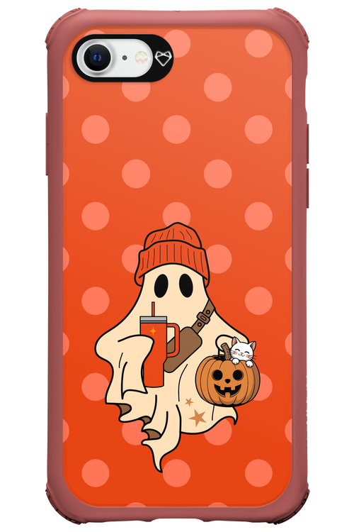 Ghost Girl (Orange) - Apple iPhone 8