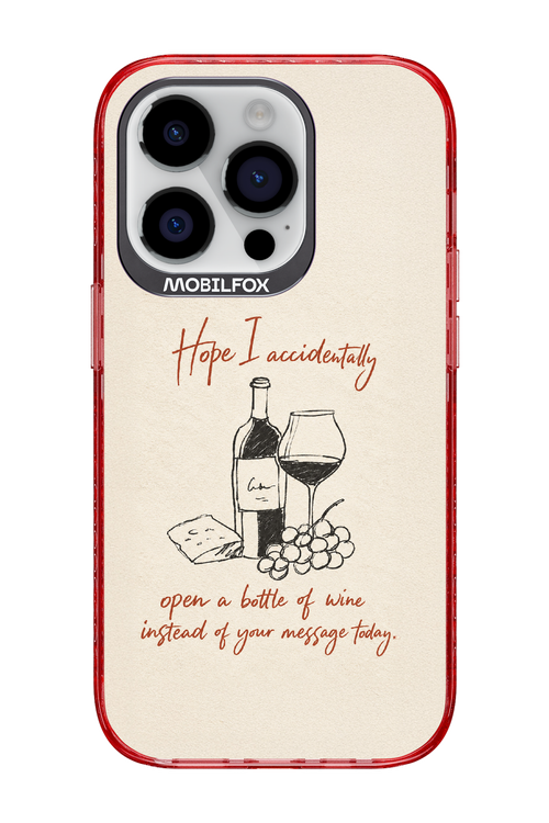 Bottle of wine 2.0 - Apple iPhone 14 Pro