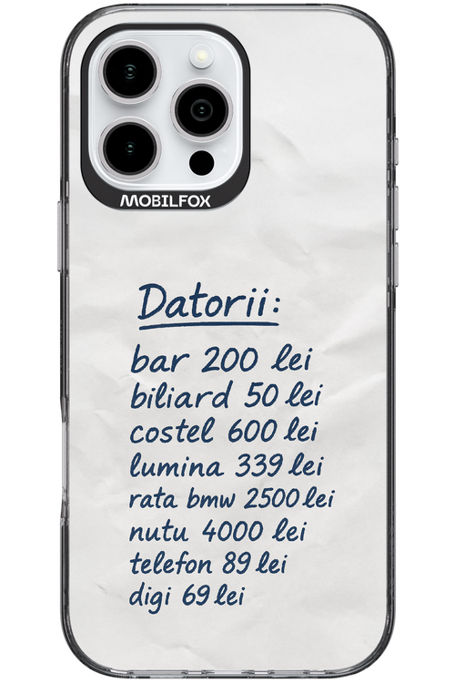 The List 2.0 - Apple iPhone 16 Pro Max