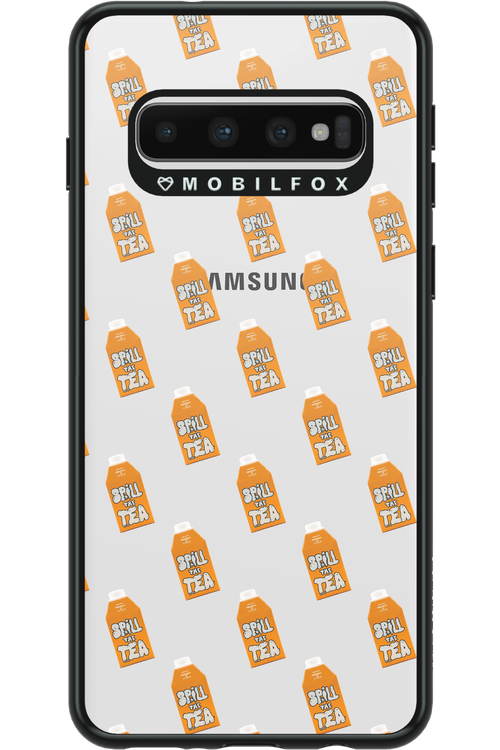 Yellow Tea Party Chaos - Samsung Galaxy S10