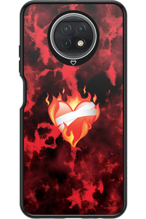 Lava Red - Xiaomi Redmi Note 9T 5G