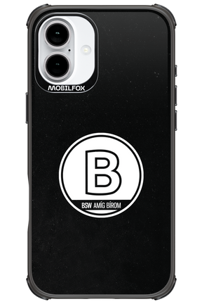 Amig bírom Black - Apple iPhone 16 Plus