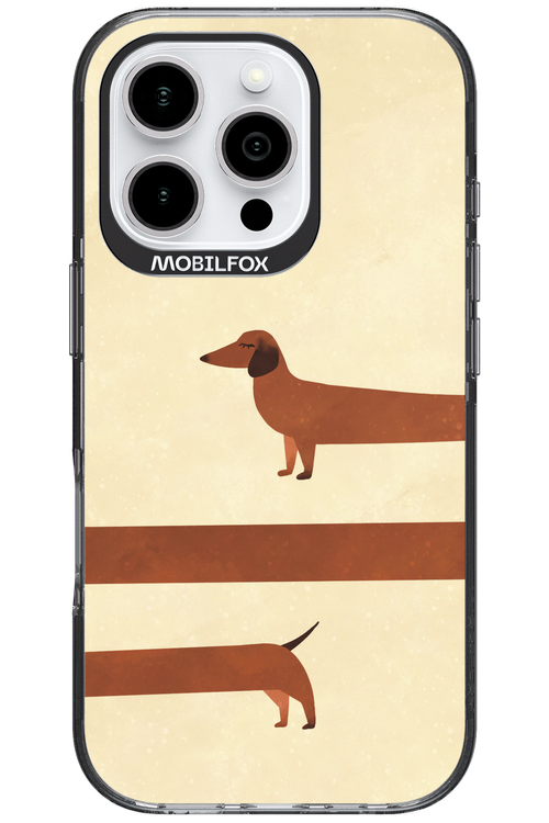 Stretchy Dog - Apple iPhone 16 Pro
