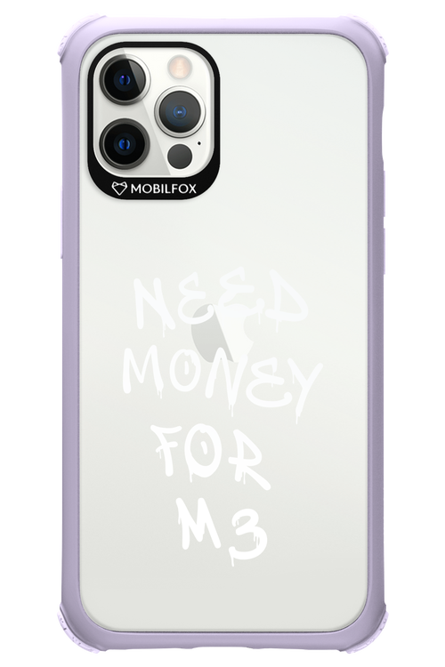 Need M3 Transparent White - Apple iPhone 12 Pro