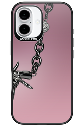 Chain dreapta roz 2.0 - Apple iPhone 16