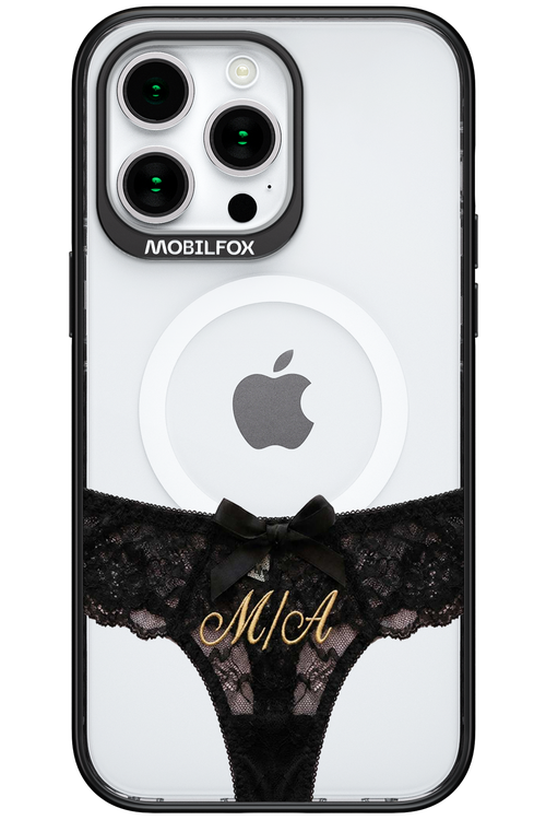 Black Panties Transparent 2.0 - Apple iPhone 15 Pro Max