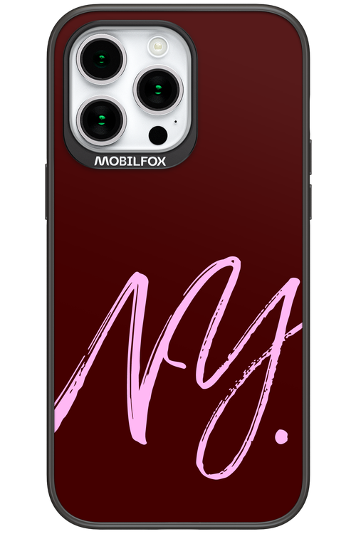 (Dark Blush) NY 2.0 - Apple iPhone 15 Pro Max