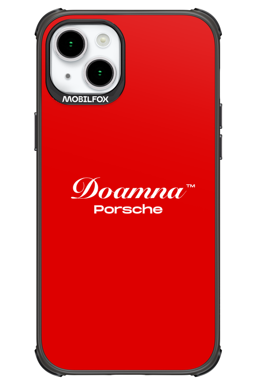 Doamna Porsche (red) - Apple iPhone 15 Plus