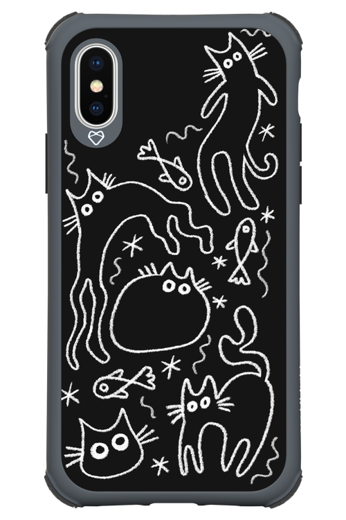 CHALK_CATS 2.0 - Apple iPhone XS