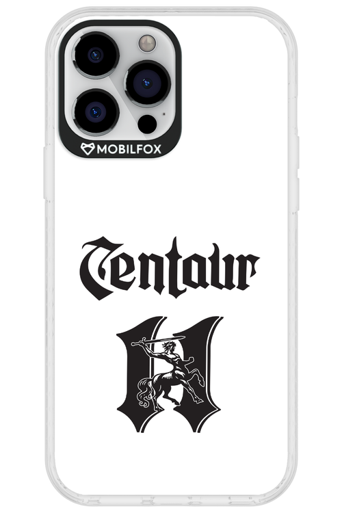 Centaur Logo White 2.0 - Apple iPhone 13 Pro Max