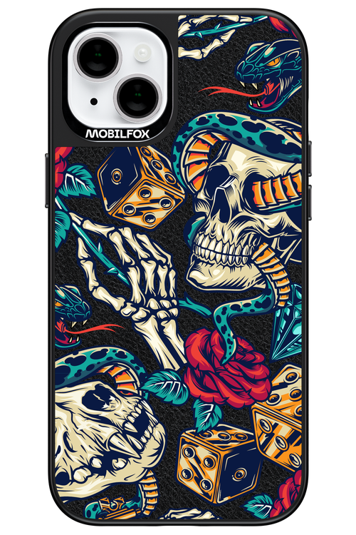 Gambling Leather 2.0 - Apple iPhone 15 Plus