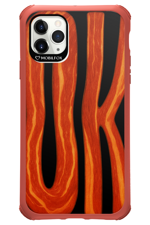 OK (Black-Red) - Apple iPhone 11 Pro Max