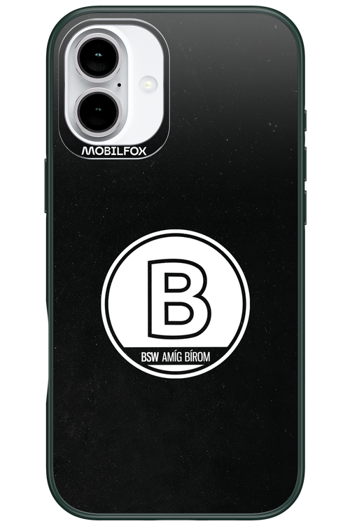 Amig bírom Black - Apple iPhone 16 Plus
