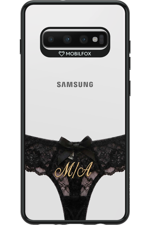 Black Panties Transparent 2.0 - Samsung Galaxy S10+