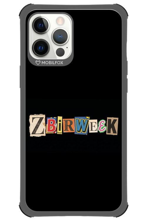 Zbirweek (black) 2.0 - Apple iPhone 12 Pro Max