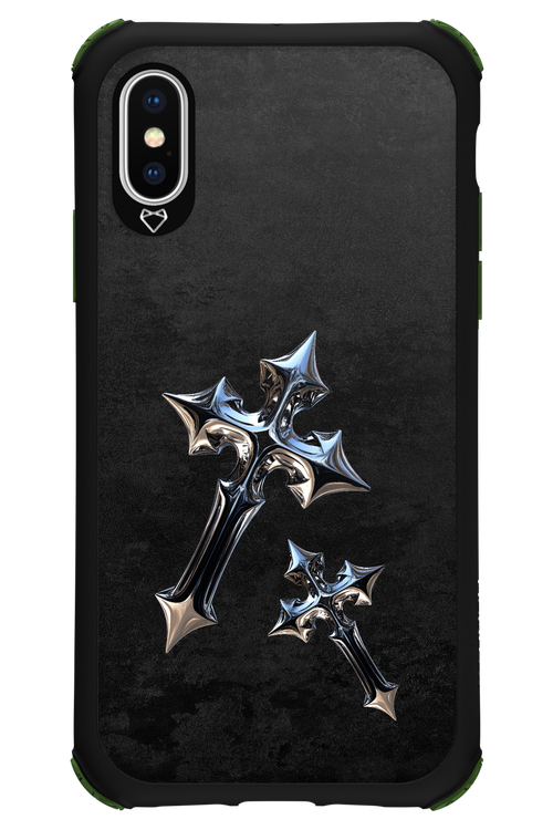 Chrome Crosses 2.0 - Apple iPhone XS