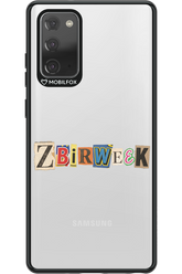 Zbirweek (transparent) 2.0 - Samsung Galaxy Note 20