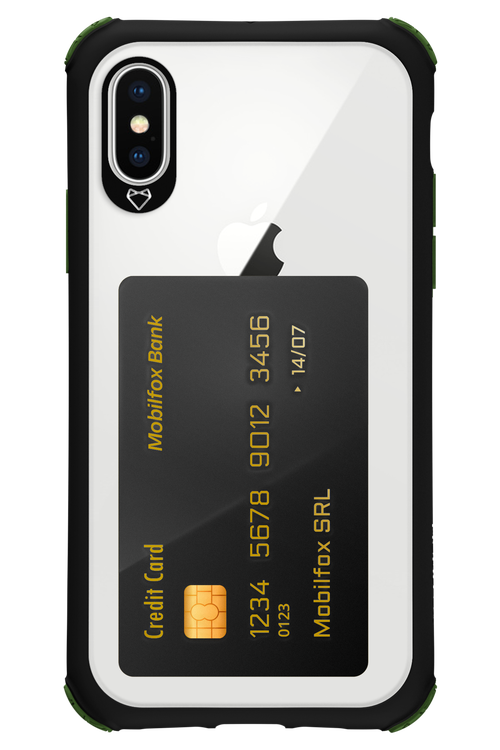 Black Card 2.0 - Apple iPhone X